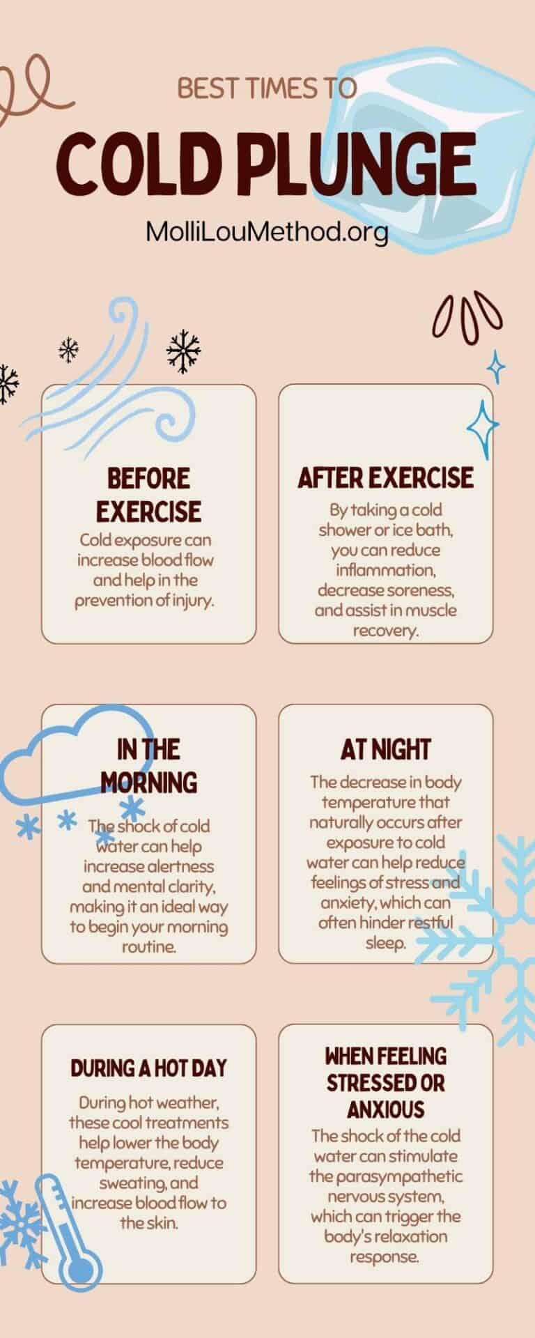 Best Time to Cold Plunge Adding Cold Showers and Ice Baths to Your